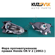 Фара противотуманная правая Honda CR-V 2 (2002-) KUZOVIK