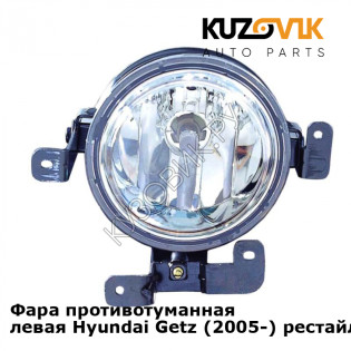 Фара противотуманная левая Hyundai Getz (2005-) рестайлинг KUZOVIK