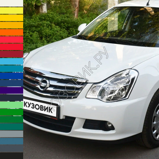 Бампер передний в цвет кузова Nissan Almera G15 (2012-2018)