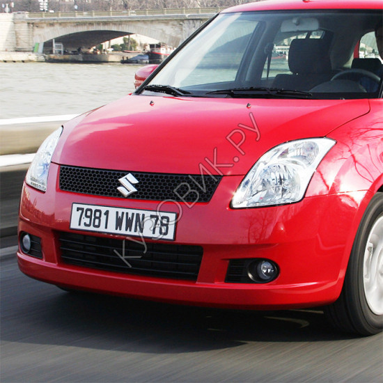 Бампер передний в цвет кузова Suzuki Swift 3 (2004-2011)